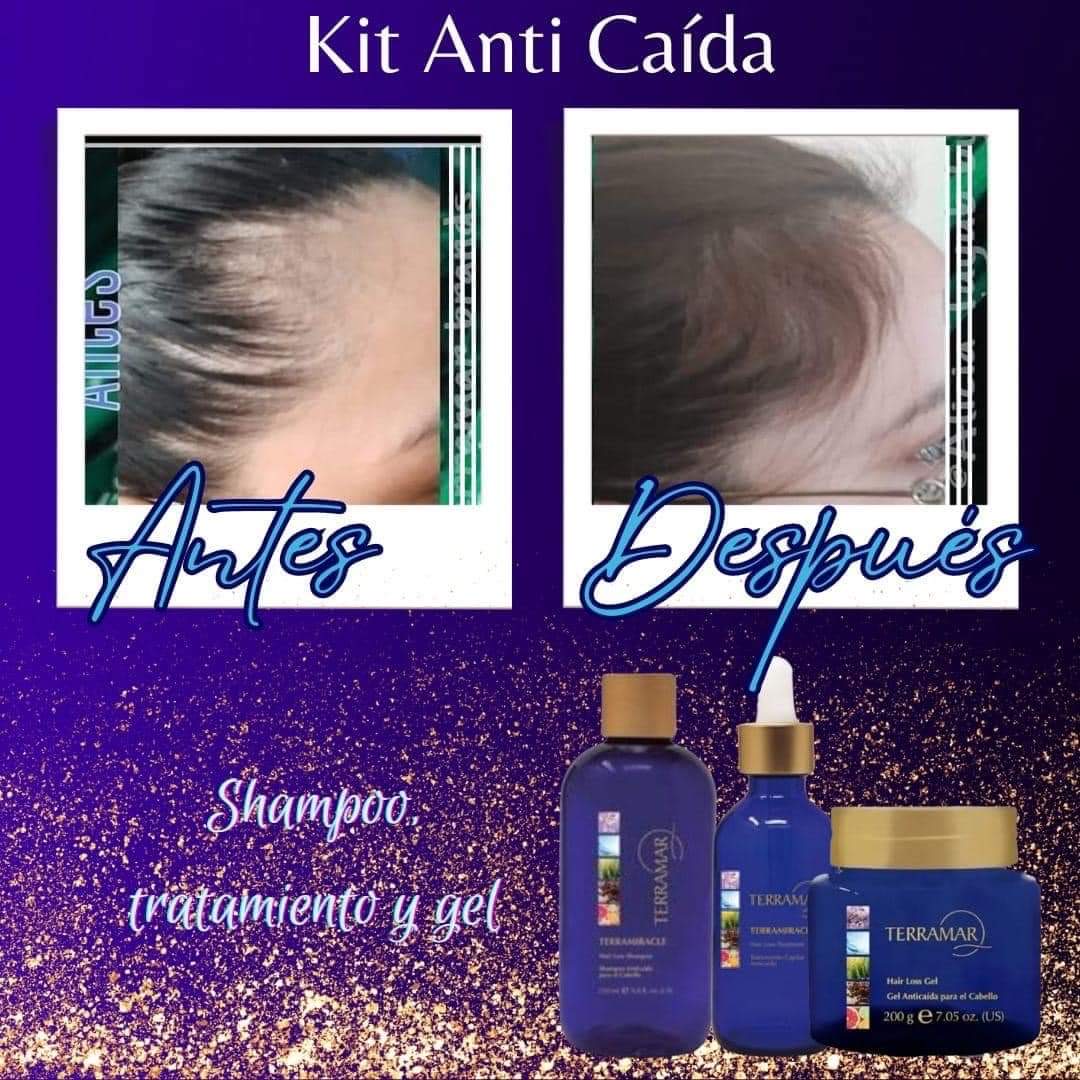 Kit anti caída de cabello