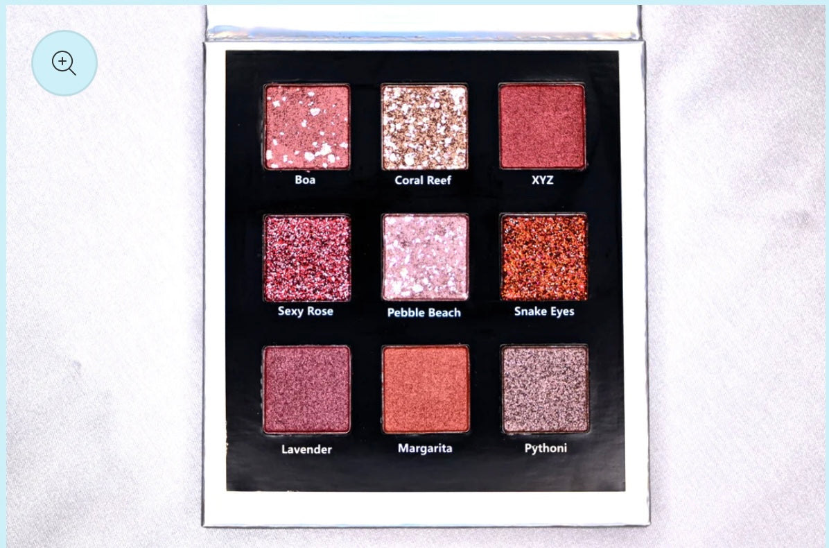 Deep coral palette