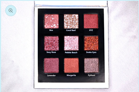 Deep coral palette